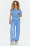 Костюм Euromoda 099-1 небесно-голубой