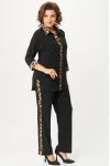 Костюм Svetlana Style 3017 черный+леопард