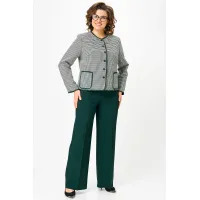 Костюм Vilena fashion 1127 зеленый