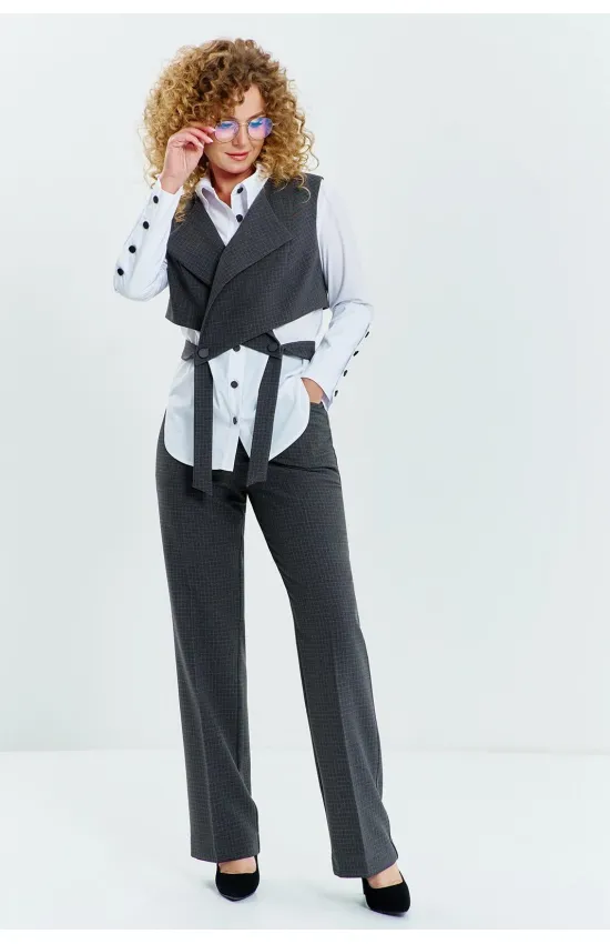 Костюм Euromoda 534 серый Костюм Euromoda 534 серый