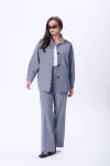 Костюм Vilena fashion 1089 серый