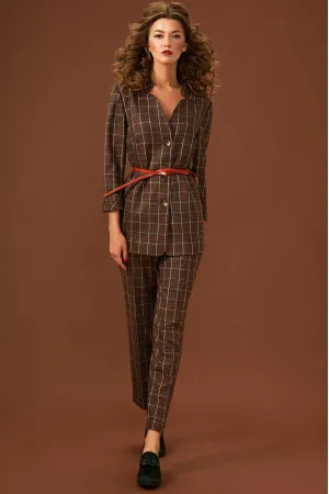 Костюм Магия Моды 1651 коричневый