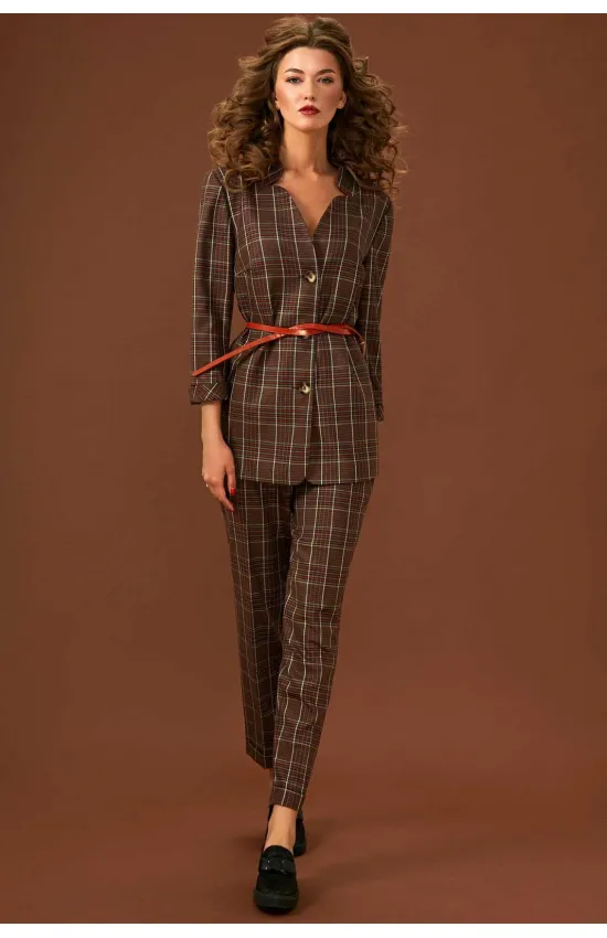 Костюм Магия Моды 1651 коричневый