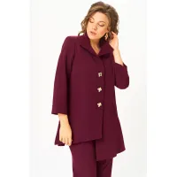 Костюм Vilena fashion 1110 бургунди