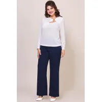 Костюм Mira Fashion 5586 белый+черный