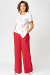 Костюм Angelina & Company 1236 белый/красный