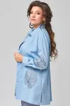 Костюм FITA 1303 голубой+серый