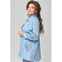 Костюм FITA 1303 голубой+серый