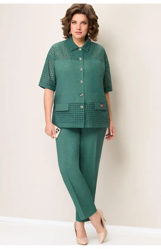 Костюм VOLNA джинсово-голубой