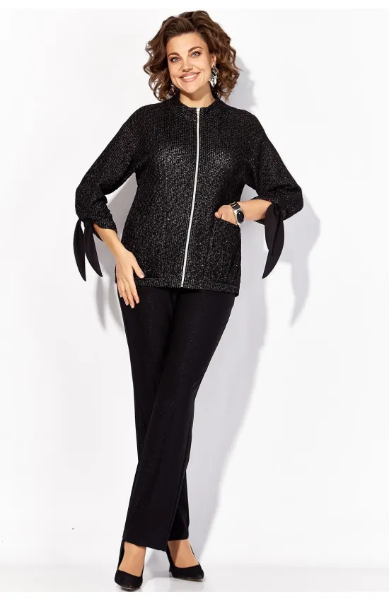 Костюм Лилиана 1493БрПн черный
