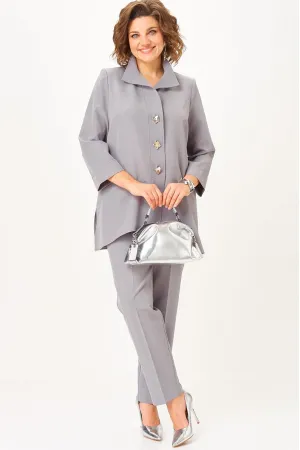 Костюм Vilena fashion 1110 серый