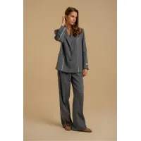 Костюм Deesses 2405 голубой в полоску