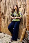 Костюм MisLana 11090 зеленый/синий