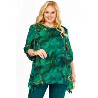 Костюм Элль-стиль 2263-14 изумруд