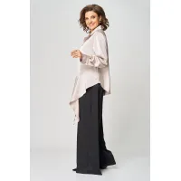 Костюм 2282 черный+жемчуг