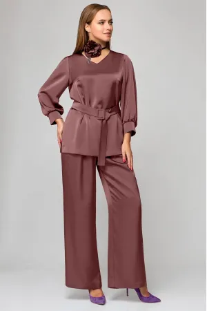 Костюм Мишель стиль 1160-1 шоколад