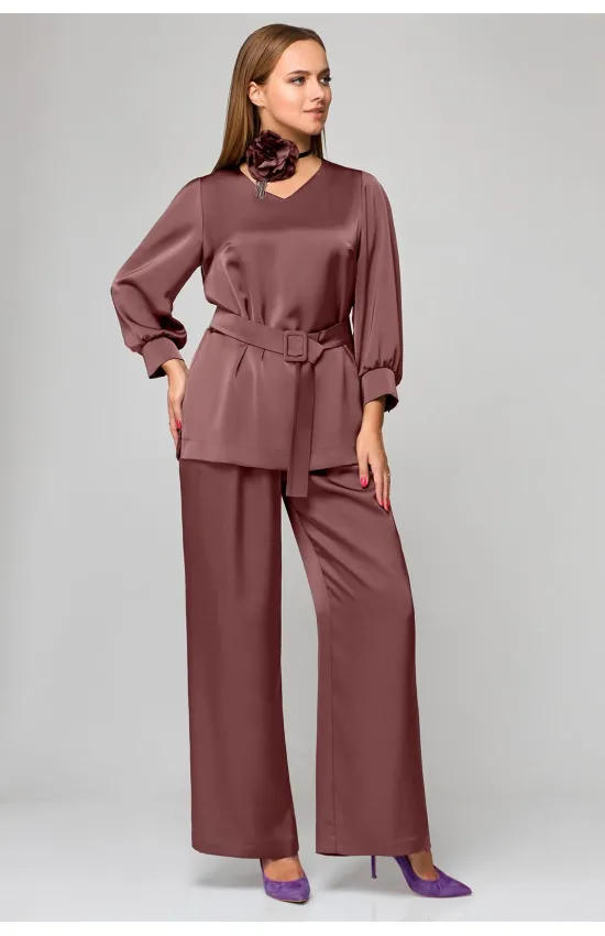 Костюм Мишель стиль 1160-1 шоколад