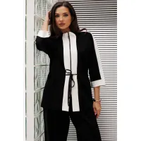 Костюм MisLana 1251 черный/белый