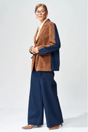 Костюм GIZART 5368 коричневый, синий