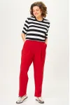 Костюм Michel Chic 1452 красный, полоска Костюм Michel Chic 1452 красный, полоска