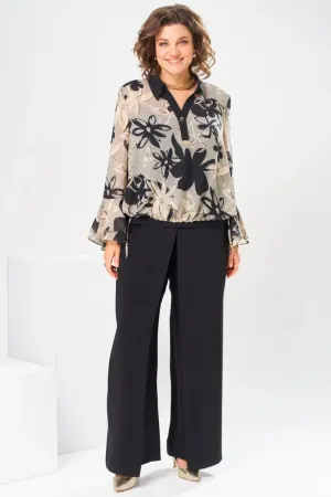 Костюм Romanovich 3-2869 черный+беж