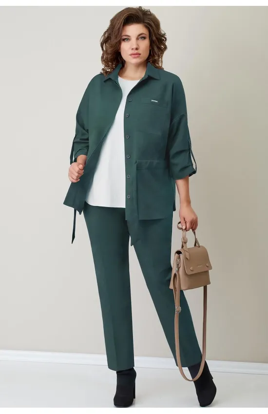 Костюм VOLNA темно-зелный