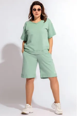 Костюм BegiModa 3010 шалфей