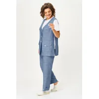 Костюм AMUAR 1049 голубой джинс