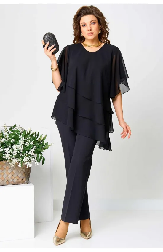 Костюм Асолия 1512 чёрный