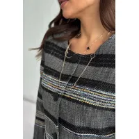 Костюм DilanaVIP 2136 мультиколор+черный