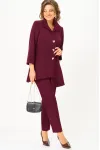 Костюм Vilena fashion 1110 бургунди Костюм Vilena fashion 1110 бургунди