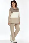 Костюм BAGIRA 1074 Беж+кофейный+молоко Костюм BAGIRA 1074 Беж+кофейный+молоко