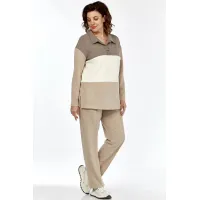 Костюм BAGIRA 1074 Беж+кофейный+молоко