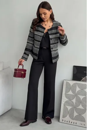 Костюм DilanaVIP 2136 мультиколор+черный