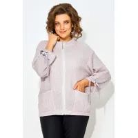 Костюм Лилиана 1493БрПн жемчуг+черный