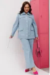 Костюм INVITE 6089 голубой джинс