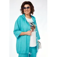 Костюм VI ORO 11284 бирюза Костюм VI ORO 11284 бирюза