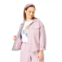 Костюм T&N 7738 пыльная роза и белый