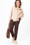 Костюм Vilena fashion 1144 беж+шоколад