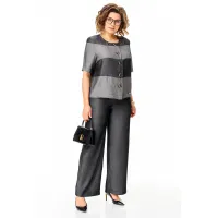 Костюм Michel Chic 1449-1 мокрый асфальт