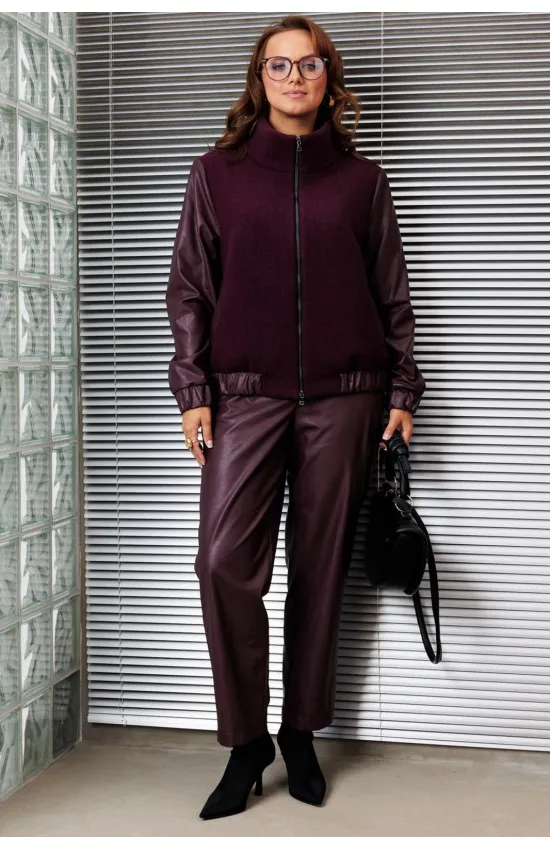 Костюм INVITE 6110 бордовый