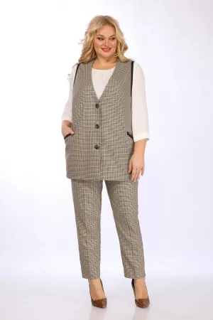 Костюм Jurimex 3162 молочный+беж+коричневый