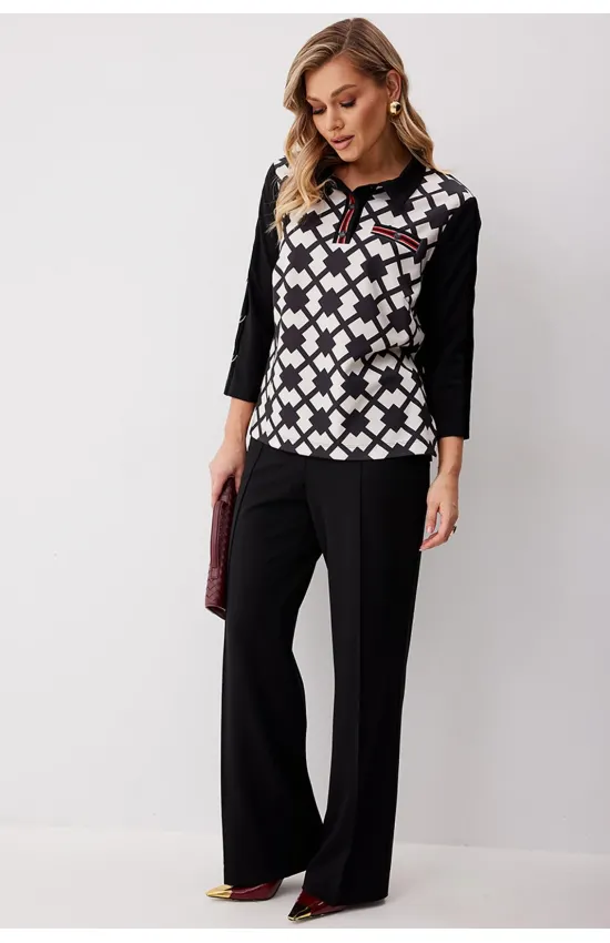 Костюм KALORIS 2251 черный+белый