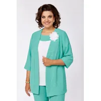 Костюм VI ORO 1135  бирюза Костюм VI ORO 1135  бирюза