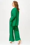 Костюм Anastasia MAK 1290 зелёный+молочный