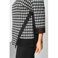 Костюм Асолия 1509 чёрно-серый