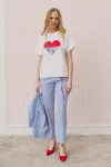 Костюм Lokka 1652 голубой/белая полоска