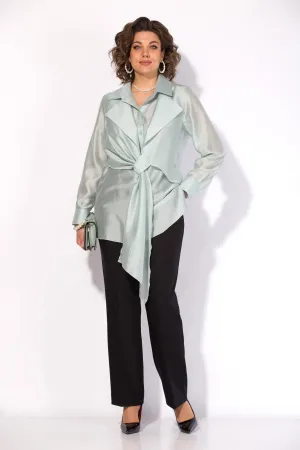 Костюм Лилиана 1520 БрПн мятный+черный