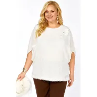 Костюм Элль-стиль 2423 молоко, корица