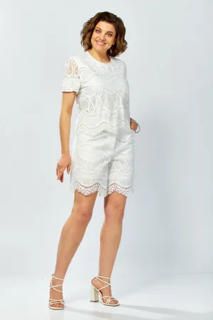 Костюм Mira Fashion 5661-2 белый Костюм Mira Fashion 5661-2 белый